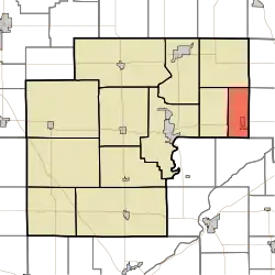 Location in White County