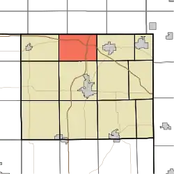 Location in Steuben County