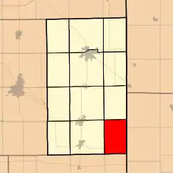 Location in Adams County