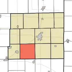 Location in Jay County