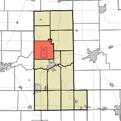 Location in Miami County