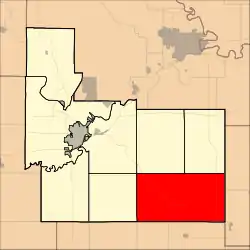 Location in Geary County