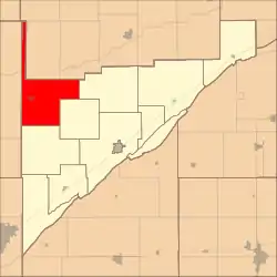 Location in Merrick County