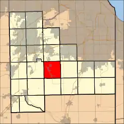 Location in Will County