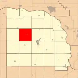 Location in Saunders County