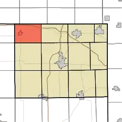 Location in Steuben County