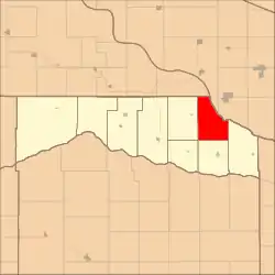 Location in Boyd County