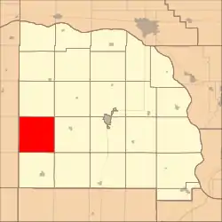 Location in Saunders County