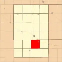 Location in Antelope County