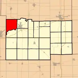 Location in Lee County