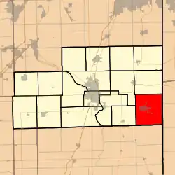 Location in Kankakee County