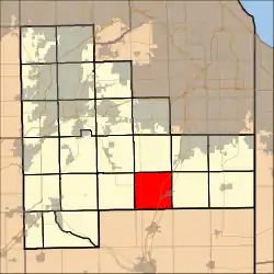 Location in Will County