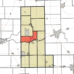 Location in Miami County