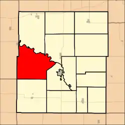 Location in Coffey County