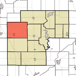 Location in White County