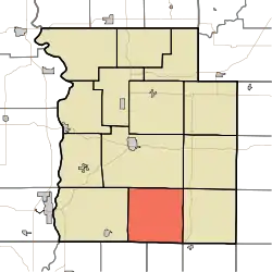 Location in Parke County