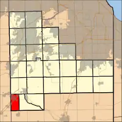 Location in Will County