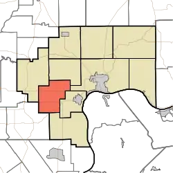 Location in Jefferson County