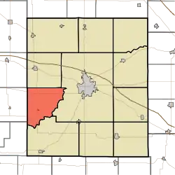 Location in Montgomery County