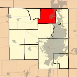 Location in Winnebago County