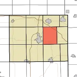 Location in Steuben County