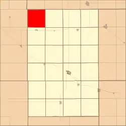 Location in Antelope County