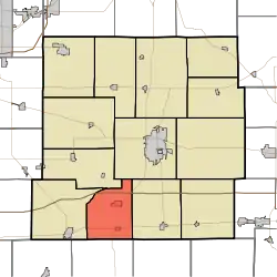 Location in Henry County