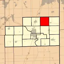 Location in Kankakee County