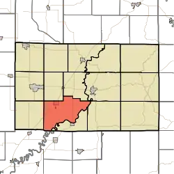 Location in Greene County