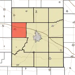 Location in Montgomery County