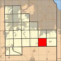 Location in Will County