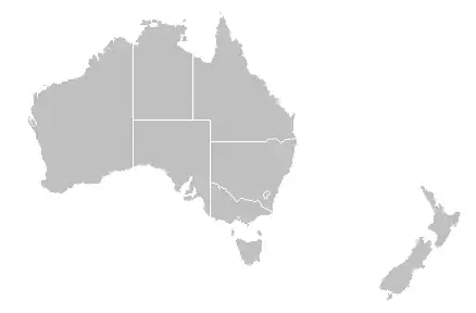 Middleton Reef is located in Australia and New Zealand