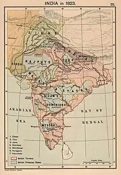 Image 31Map showing the Punjabi Sikh Empire (from Punjab)