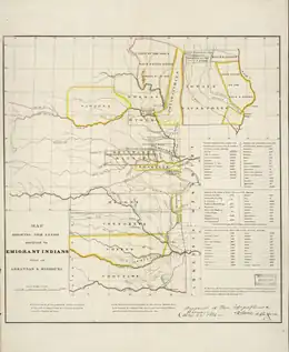 Image 7Map of Indian territories, 1836 (from History of Kansas)