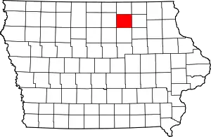 Floyd County map