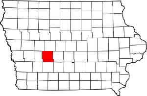 Guthrie County map