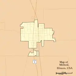 Map of Milford