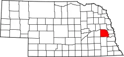 Location within the U.S. state of Nebraska