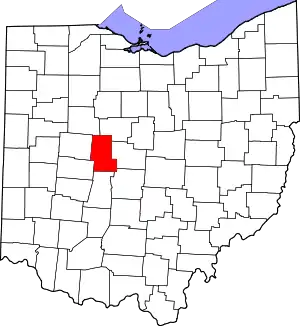 Union County map