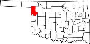 Ellis County map