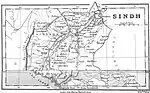 On the upper side of Sindh, Touches the Balochistan
