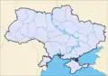 Map of Ukraine