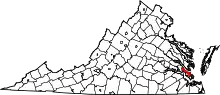 State map highlighting York County