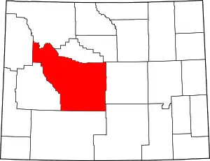 Fremont County map