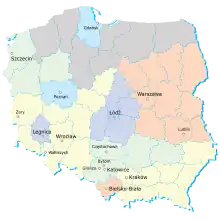 ZGWŻ across Poland