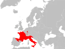 Distribution de L. bilineata