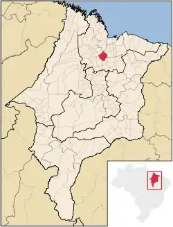 Location in Maranhão