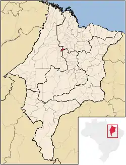 Location in Maranhão