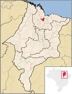 Location in Maranhão