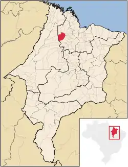 Location in Maranhão